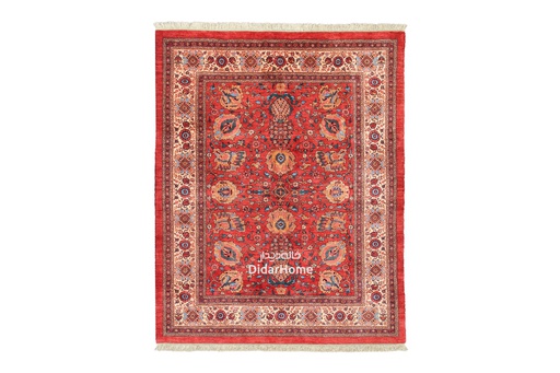 [12046744] فرش دستباف بیجار طرح افشان چهار متری