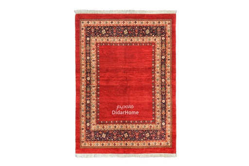 [13031123] فرش دستباف قشقایی طرح کفساده سه متری