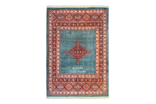 [41046535] فرش دستباف قشقایی طرح ترنجی چهار متری