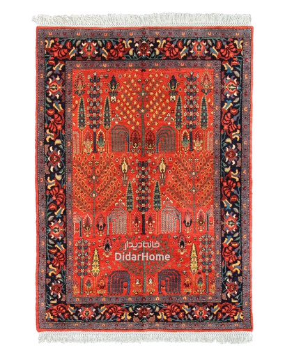 [12020136] فرش دستباف گروس طرح افشان سه متری