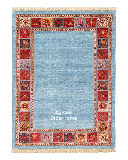 [53046583] فرش دستباف قشقایی طرح کفساده چهار متری