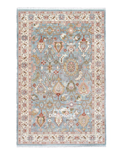 [52071581] فرش دستباف سلطان آباد طرح افشان نه متری