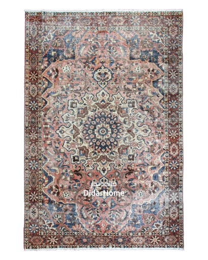 [11061296] فرش دستباف مدرن بختیاری طرح ترنجی ۶/۷۸ متری