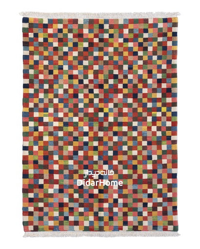 [89021791] فرش دستباف تبریز طرح مدرن ذرع و نیم