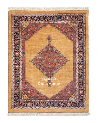 [31026983] فرش دستباف بیجار طرح ترنجی سه متری