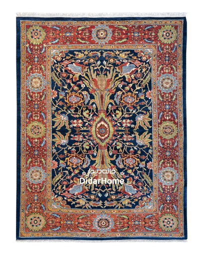 [91052093] فرش دستباف فراهان طرح ترنجی شش متری