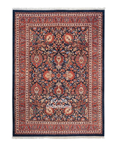 [92086871] فرش دستباف بیجار طرح افشان نه متری