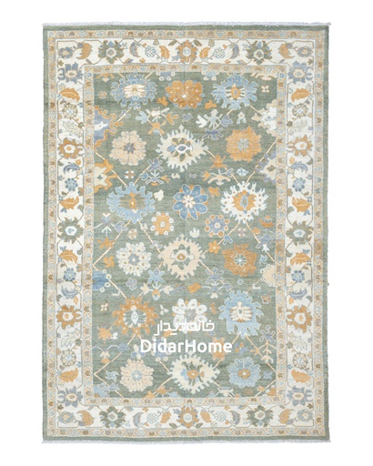 [42061599] فرش دستباف سلطان آباد طرح افشان شش متری