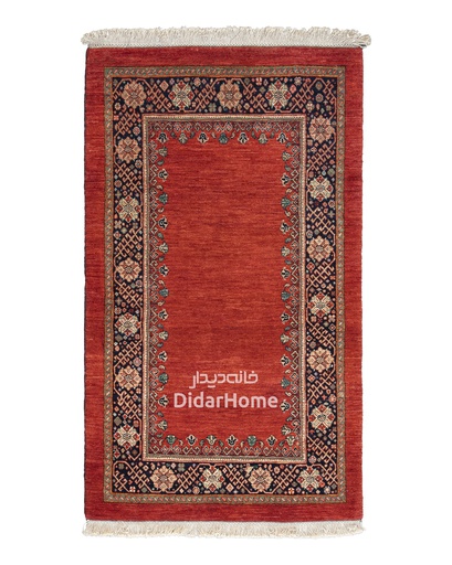 [13011711] فرش دستباف قشقایی طرح کفساده ذرع و نیم