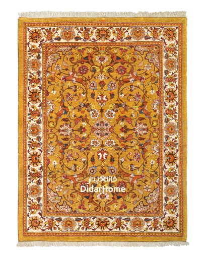 [32042231] فرش دستباف تبریز طرح افشان چهار متری