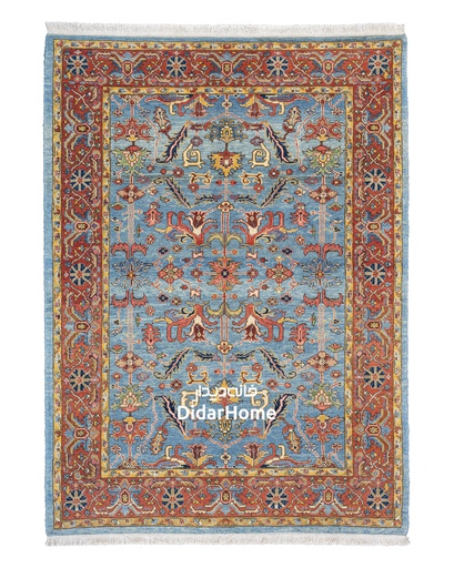 [52033006] فرش دستباف هریس طرح افشان چهار متری