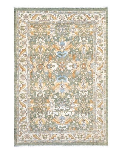 [42061622] فرش دستباف سلطان آباد طرح افشان شش متری