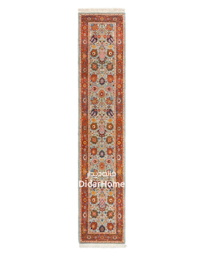 [52023002] کناره دستباف تبریز طرح افشان