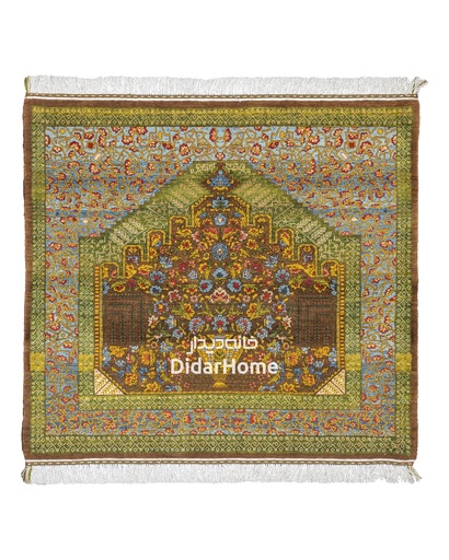 [66020007] فرش دستباف قشقایی طرح محرابی سه متری