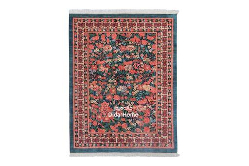 [42026386] فرش دستباف بیجار طرح هزارگل سه متری