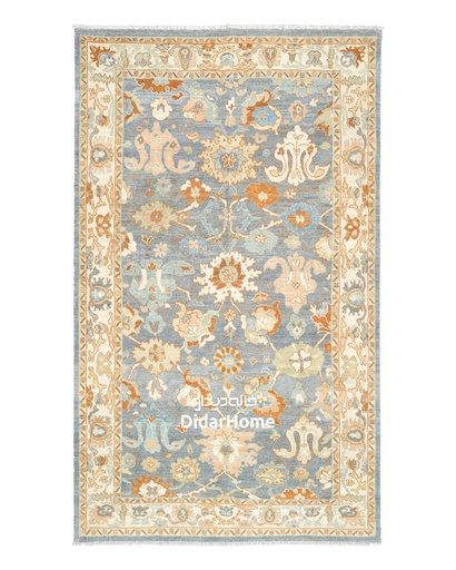 [72041685] فرش دستباف سلطان آباد طرح افشان ۴/۸۱ متری (زیگلر محل)