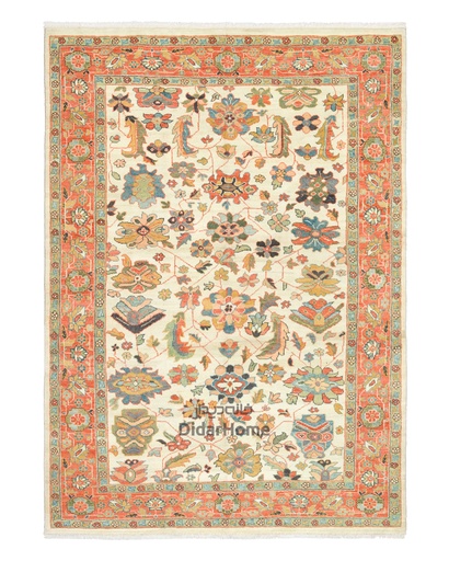 [62061686] فرش دستباف سلطان آباد طرح افشان شش متری