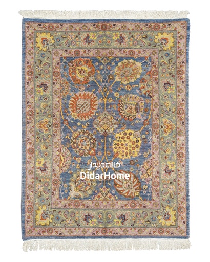 [52011566] فرش دستباف تبریز ۴۵ رج طرح افشان ۱/۷۷ متری