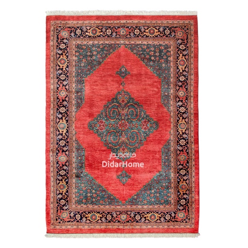 [11066036] فرش دستباف بیجار طرح ترنجی شش متری