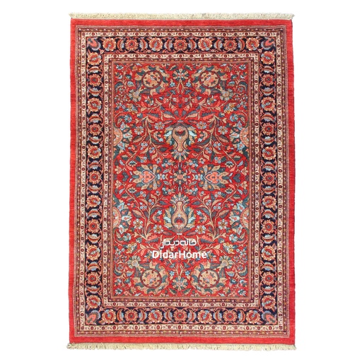 [12065902] فرش دستباف بیجار طرح افشان شش متری